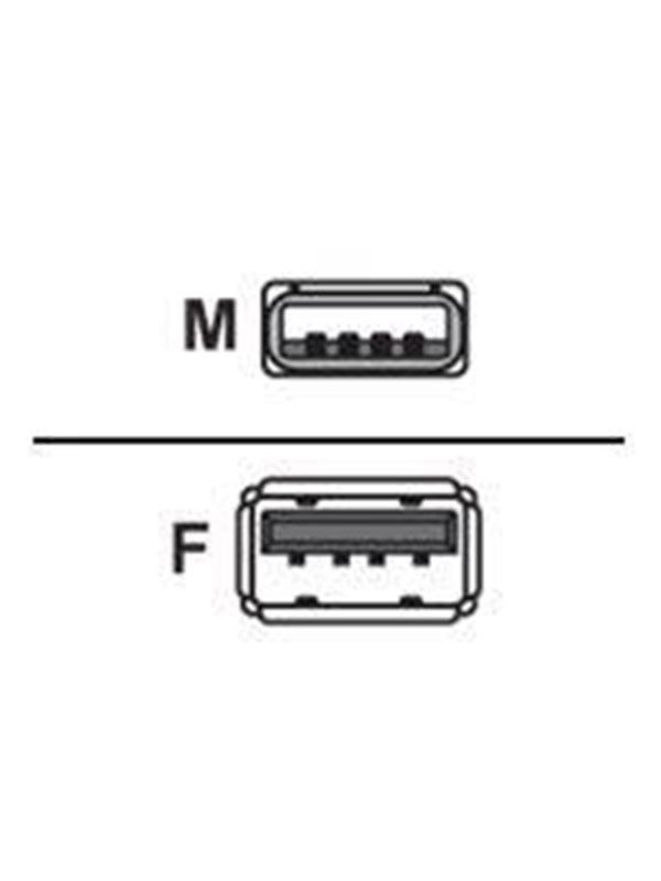 Alcasa electronik Good Connections - USB extension cable - USB to USB - 5 m