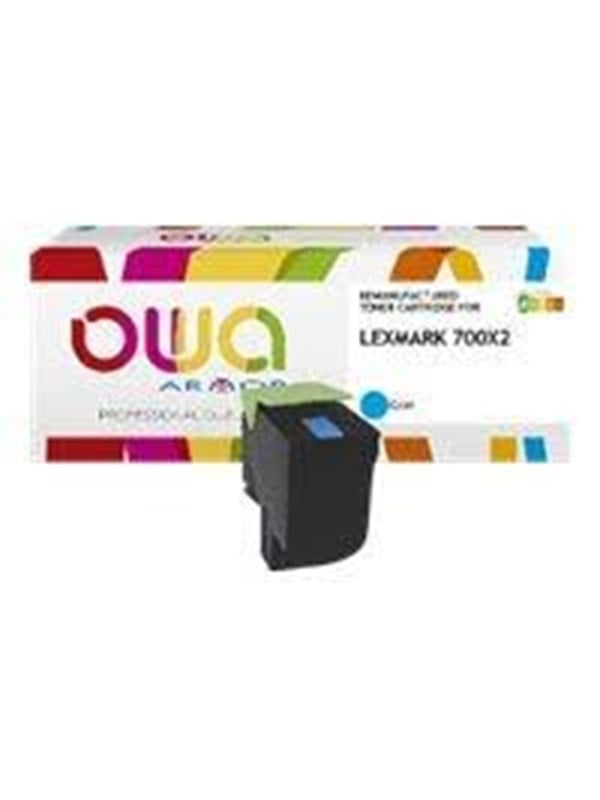Armor OWA - cyan - compatible - remanufactured - toner cartridge (alternative for: Lexmark 70C0X20)