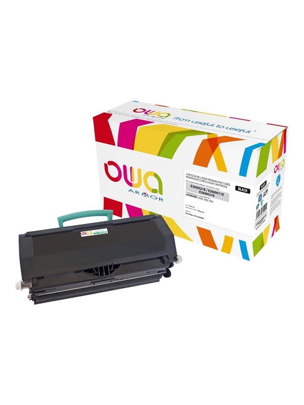 Armor OWA - black - compatible - remanufactured - toner cartridge (alternative for: Lexmark E360H11E Lexmark E360H21E Lexmark E360H31E)
