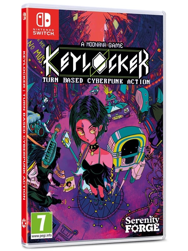 Keylocker | Turn Based Cyberpunk Action - Nintendo Switch - RPG