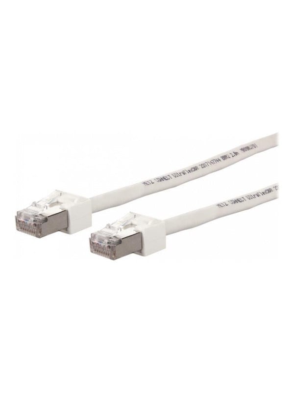 METZ CONNECT Ultraflex500 - patch cable - 5 m - white - Wit - 5m