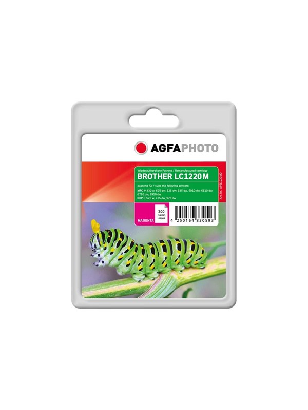 Agfa Photo - magenta - compatible - remanufactured - ink cartridge (alternative for: Brother LC1220M)