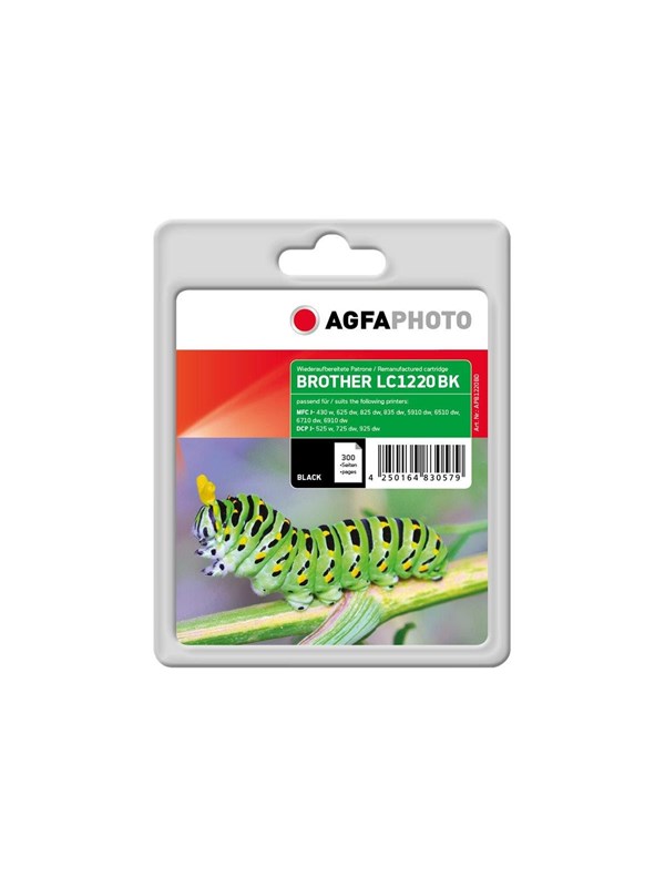 Agfa Photo - black - compatible - ink cartridge (alternative for: Brother LC1220BK)