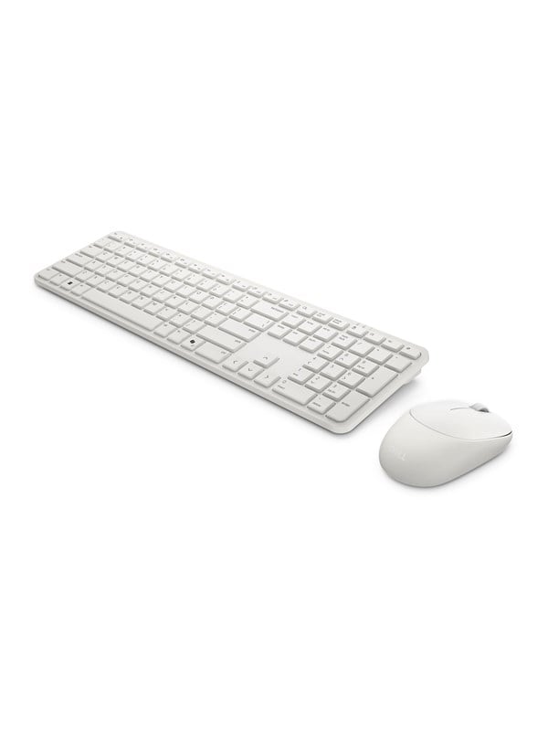 Dell Pro 5 KM526 - keyboard and mouse set full size - QWERTZ - German - light ash Input Device - Keyboard and mouse set - Duits - Wit