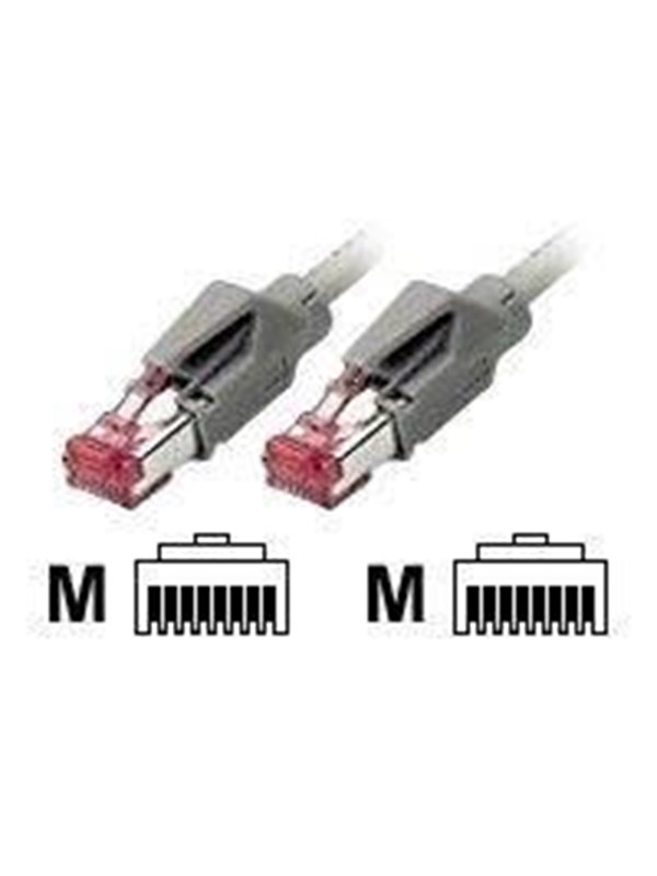 EFB NORDIC EFB-Elektronik patch cable - 10 m - grey - Grijs - 10m