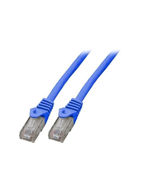 EFB NORDIC EFB-Elektronik patch cable - 3 m - blue - Blauw - 3m
