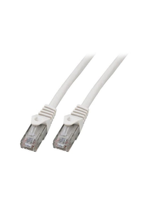 EFB NORDIC EFB-Elektronik patch cable - 30 m - white - Wit - 30m