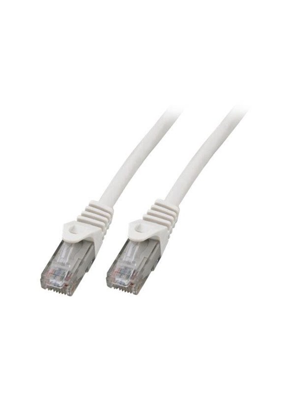 EFB NORDIC EFB-Elektronik patch cable - 25 m - white - Wit - 25m