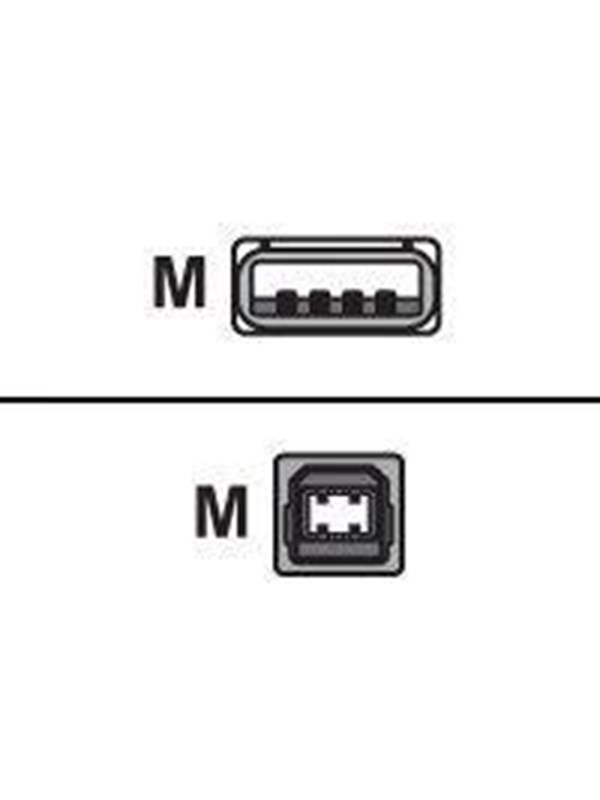 EFB NORDIC EFB-Elektronik Premium - USB cable - USB to USB Type B - 3 m