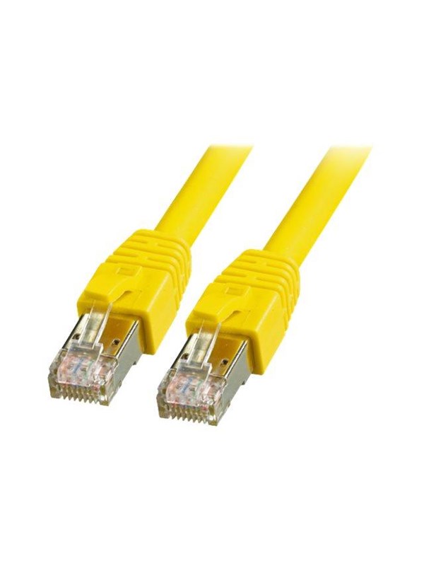 EFB NORDIC EFB-Elektronik patch cable - 1 m - yellow - Geel - 1m