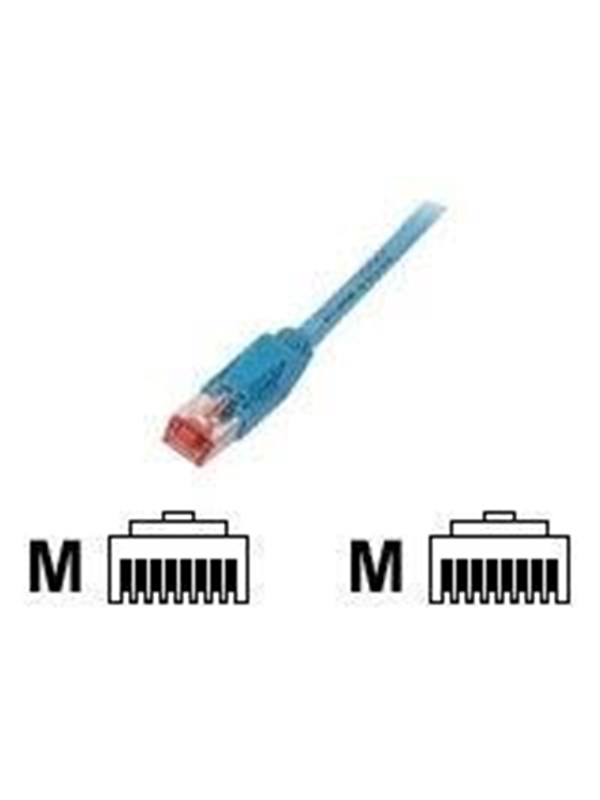EFB NORDIC EFB-Elektronik patch cable - 15 m - blue - Blauw - 15m