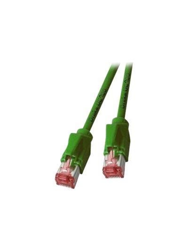 EFB NORDIC EFB-Elektronik patch cable - 25 cm - green - Groen - 0.25m
