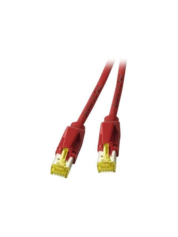 EFB NORDIC EFB-Elektronik patch cable - 25 cm - red - Rood - 0.25m
