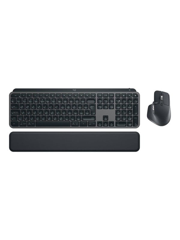 Logitech MX Keys S Combo Graphite (UK) - Keyboard and mouse set - Engels (VK) - Zwart