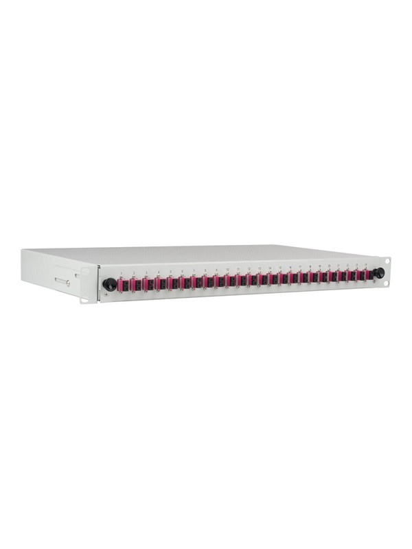EFB NORDIC EFB-Elektronik fibre-optic splice box - 1U - 19" - 50/125µ OM4 extendable