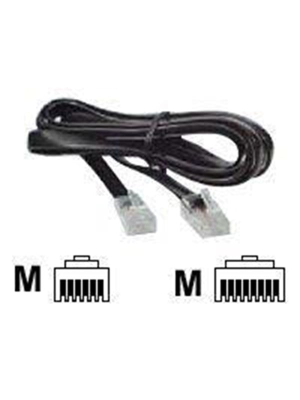 EFB NORDIC EFB-Elektronik network cable - 6 m - black - Zwart - 6m