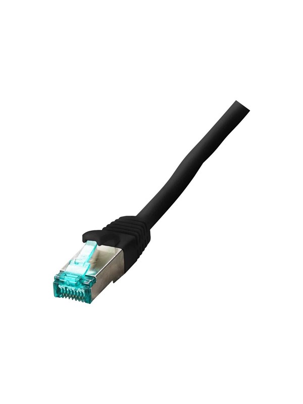 EFB NORDIC EFB-Elektronik patch cable - 25 cm - black - Zwart - 0.25m