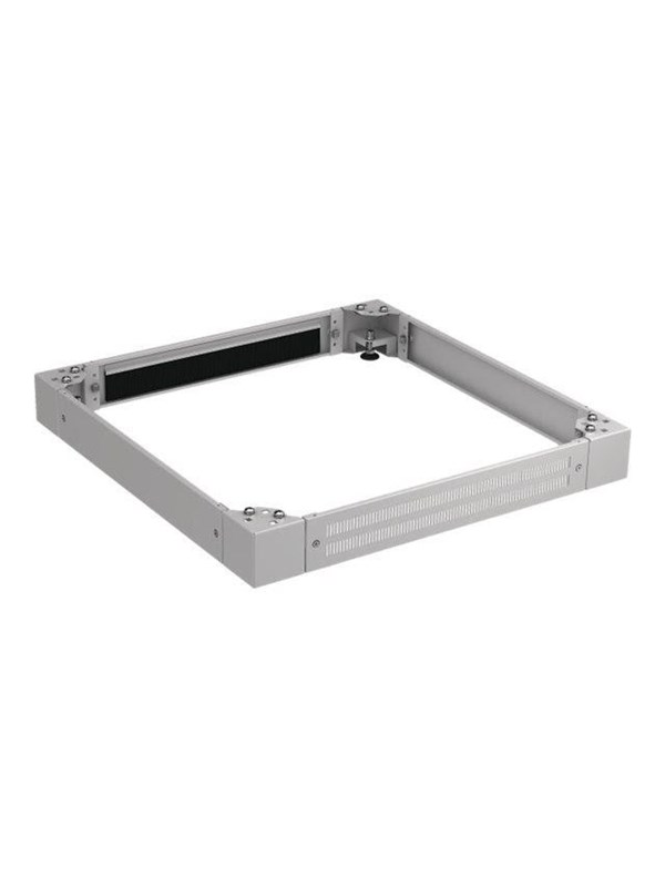 Plint voor 800 x 1000 mm 19 PRO Patchkasten - 100 mm hoog - Zwart