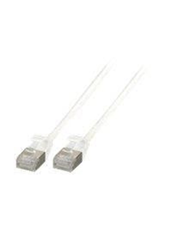 EFB NORDIC EFB-Elektronik patch cable - 15 cm - white - Wit - 0.1m