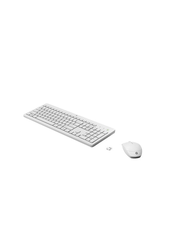HP 230 - Keyboard and mouse set - Frans - Wit