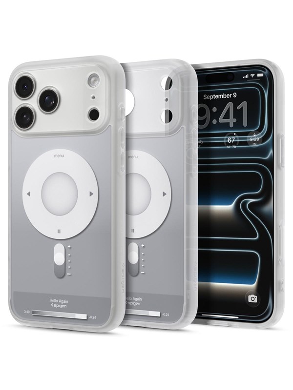 Spigen Hoesje Geschikt voor Apple iPhone 18 Pro Max / 17 Pro Max - Ultra Hybrid MagFit Case - Compatibel met MagSafe / Qi2 - Back Cover Classic Zilver