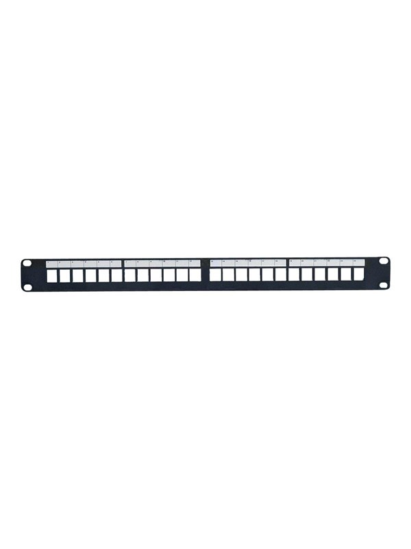 Lanview patch panel - 1U - 19" - shielded
