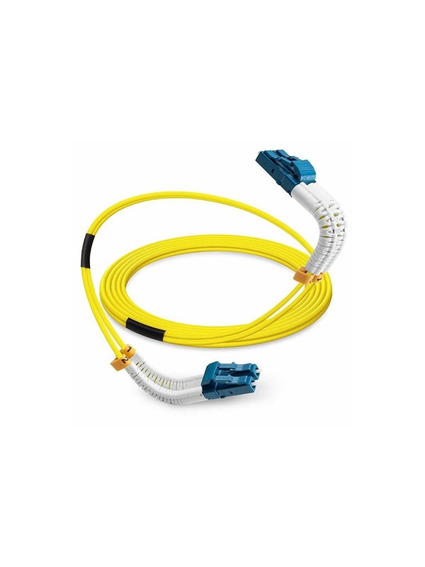 Lanview Bendable patch cable - 0.5 m - yellow - Geel