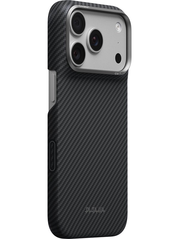 Pitaka Edge Case voor de Apple iPhone 18 Pro / 17 Pro - Black / Grey