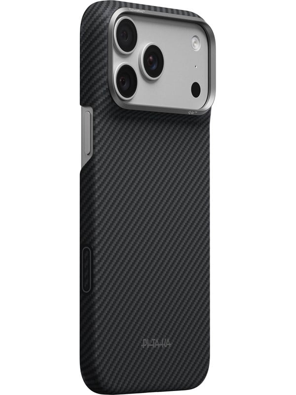 Pitaka Edge Case voor de Apple iPhone 18 Pro Max / 17 Pro Max - Black / Grey