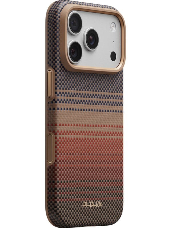 PITAKA Sunset Summa Case voor iPhone 18/17 Pro – Aramid Fiber MagSafe Hoesje – Sunset