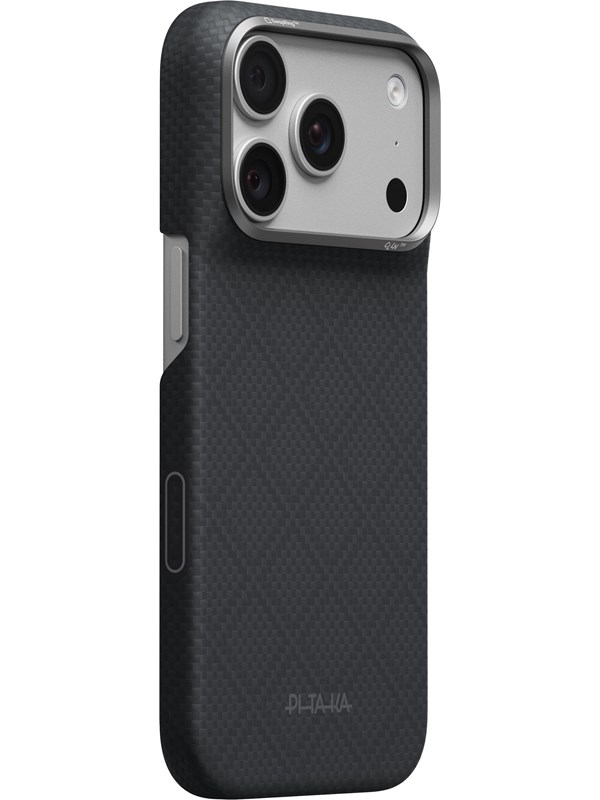PITAKA Edge Case Argyle - Basalt Black - iPhone 18 Pro/17 Pro
