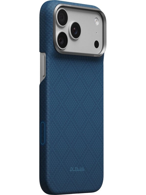 PITAKA Edge Case Argyle - Midnight Blue - iPhone 18 Pro Max/17 Pro Max