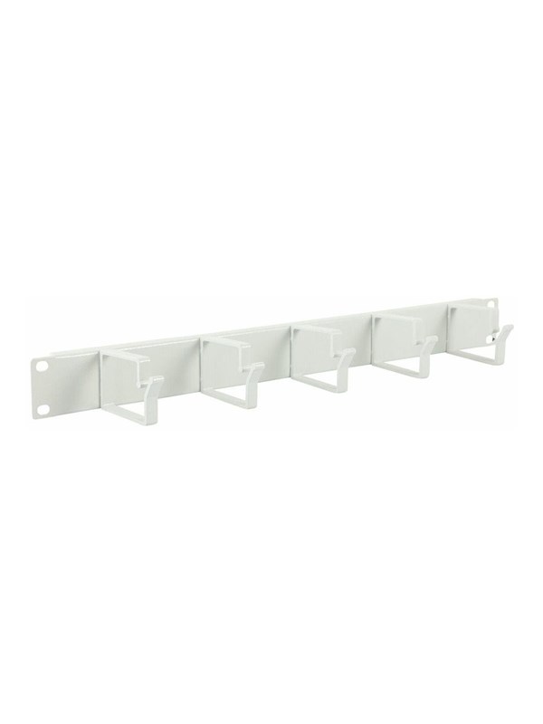 Lanview by Logon - rack cable organiser (horizontal / vertical) - 5 hooks - 1U