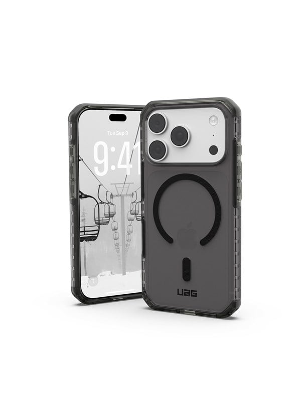 UAG Plyo LT geschikt voor MagSafe Backcover geschikt voor iPhone 18 Pro / 17 Pro - Ash Black