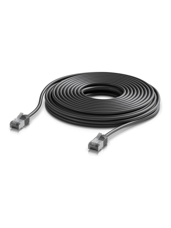 Ubiquiti UniFi patch cable - 12 m - black - Zwart
