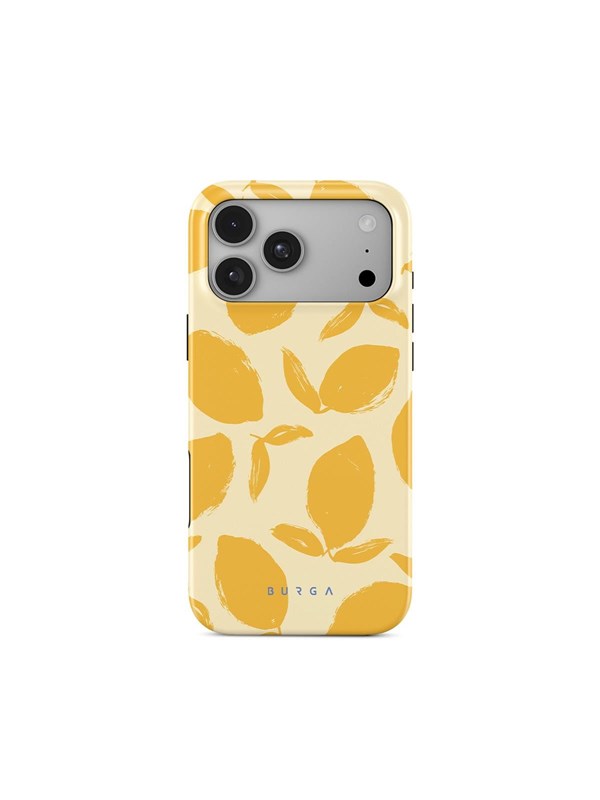 Burga Tough Backcover geschikt voor MagSafe geschikt voor iPhone 18 Pro - Lemon Tart