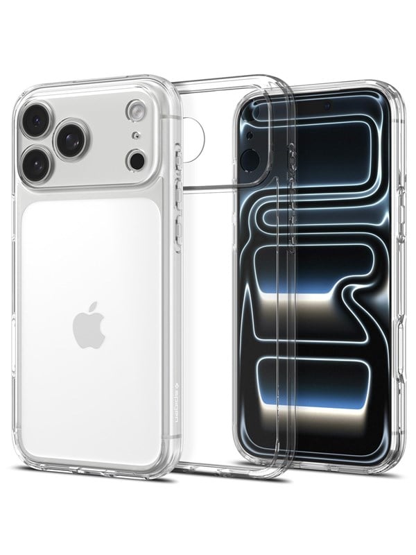 Spigen Ultra Hybrid Hoesje Geschikt voor Apple iPhone 18 Pro Max / 17 Pro Max - Back Cover met Air Cushion - Transparant