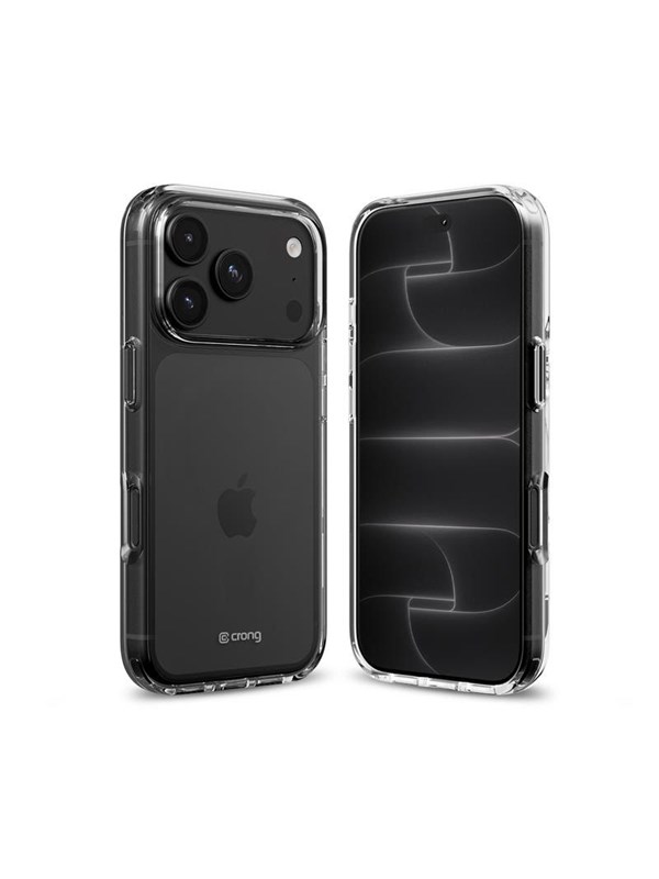 CRONG Clear Cover Anti-Yellowing Case for iPhone 18 Pro / iPhone 17 Pro