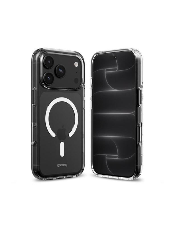 CRONG Clear MAG Cover Anti-Yellowing Case with MagSafe for iPhone 18 Pro / iPhone 17 Pro