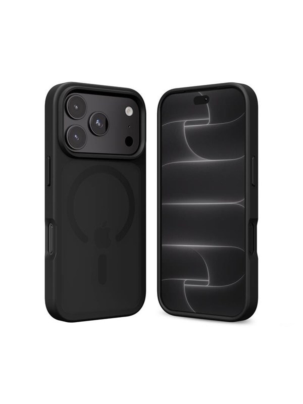 CRONG Hybrid MATTE Magnetic case with MagSafe for iPhone 18 Pro / iPhone 17 Pro - Black