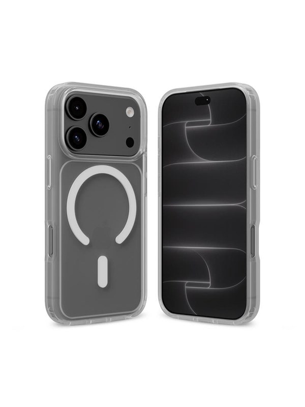 CRONG Hybrid MATTE Magnetic case with MagSafe for iPhone 18 Pro Max / 17 Pro Max - White