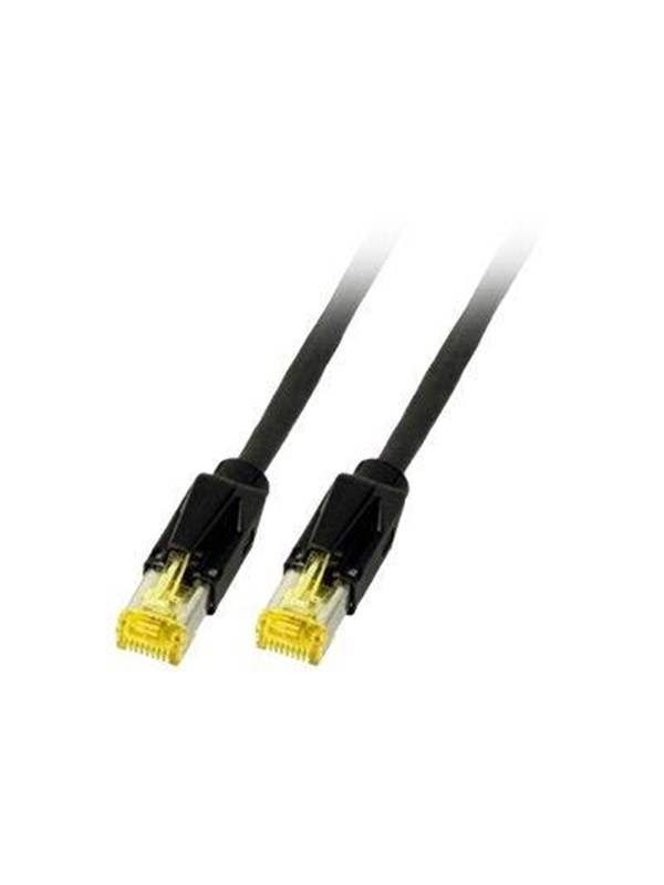 EFB NORDIC EFB-Elektronik Draka PRO FLEX patch cable - 10 m - black - Zwart - 10m