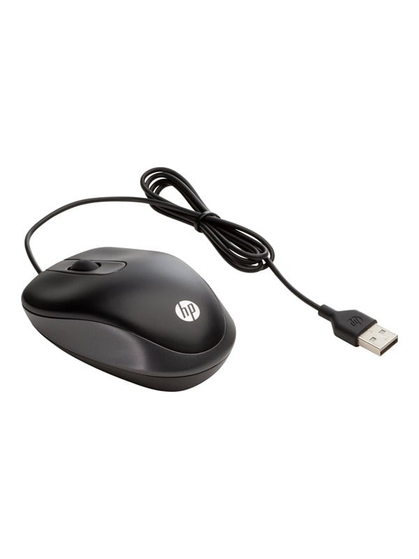HP Travel - Muis - 2 knoppen - Zwart