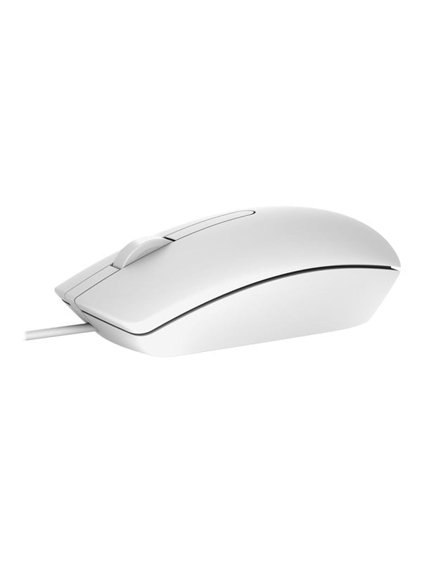 Dell MS116 - mouse - USB - white - Muis - Optisch - 2 knoppen - Wit