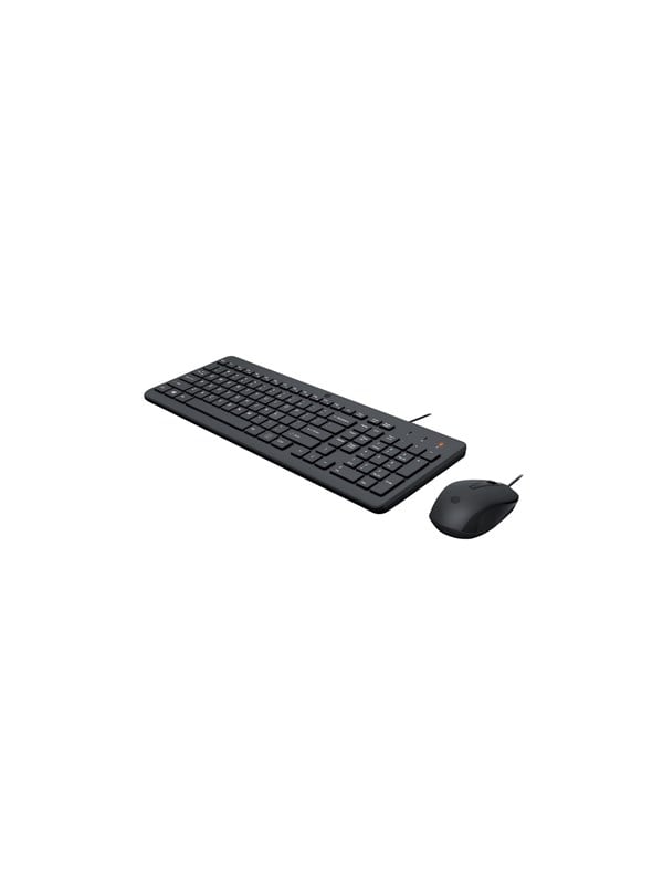 HP 150 - Keyboard and mouse set - Italiaans - Zwart