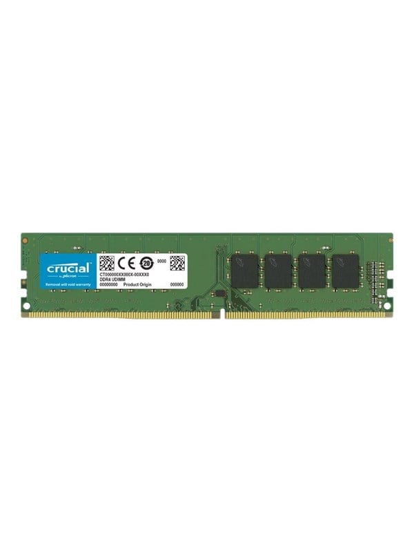 Crucial - DDR4 - module - 16 GB - DIMM 288-pin / PC4-25600 - unbuffered