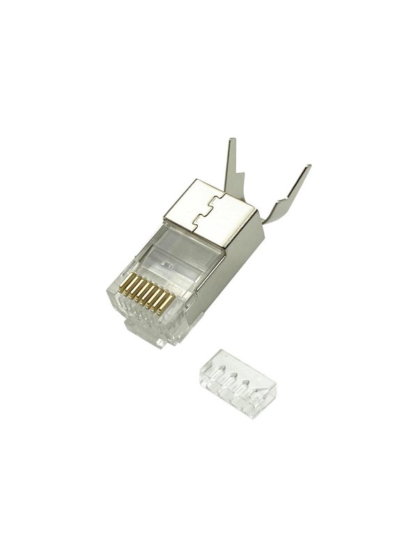 Lanview network connector - Zilver