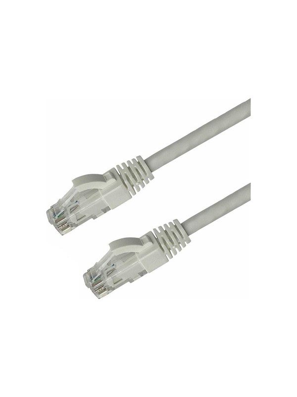 Lanview patch cable - 15 m - white - Wit - 15m