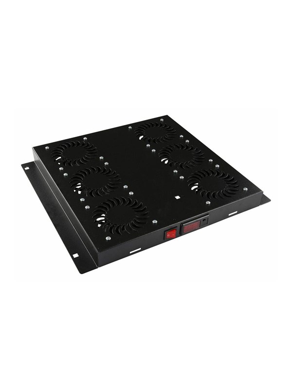 LOGON RAF215BL rack-toebehoren Ventilatiepaneel