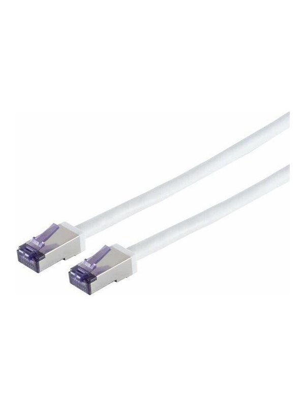 Lanview patch cable - 7.5 m - white - Wit - 7.5m